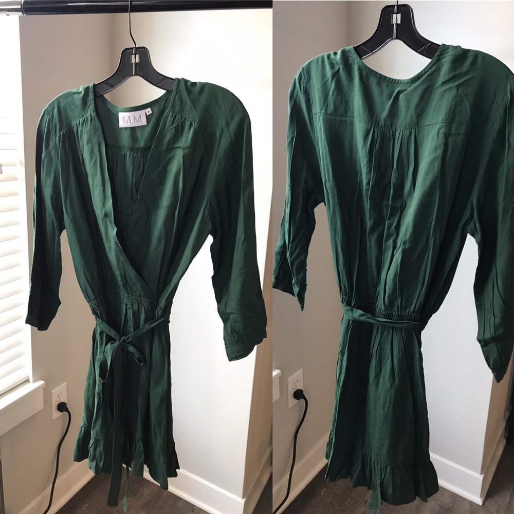 forrest green dress - nordstrom, never worn size M
